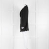 Ann Demeulemeester Black Longline Blazer with Collar Detail