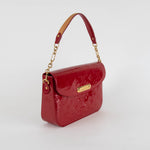 Louis Vuitton Monogram Red Pomme D'amour Vernis Rodeo Drive Bag