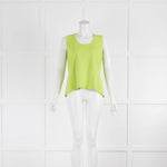 Moschino Cheap and Chic Green Knitted Tank Top