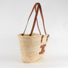 Celine Medium Triomphe Classic Panier Raffia Basket Bag