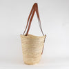 Celine Medium Triomphe Classic Panier Raffia Basket Bag