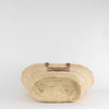 Celine Medium Triomphe Classic Panier Raffia Basket Bag