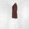 Joseph Burgundy Long Line Jacket