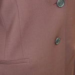 Joseph Burgundy Long Line Jacket