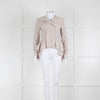 Roland Mouret Putty Coloured Crepe Tailored Jacket