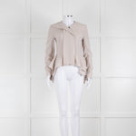 Roland Mouret Putty Coloured Crepe Tailored Jacket