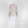 Roland Mouret Putty Coloured Crepe Tailored Jacket