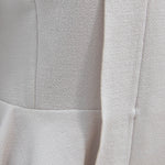 Roland Mouret Putty Coloured Crepe Tailored Jacket