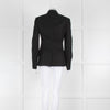 Alexander McQueen Black Blazer with Embellished Star Detailing