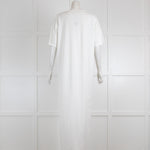 Lou Lou Studio White Cotton Maxi T-Shirt Dress