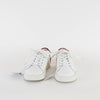 Lola Cruz White Red Diamante Smiley Face Trainers