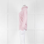 Pure Cashmere Pale Pink Cashmere Roll Neck Jumper