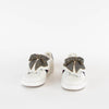 Gucci White Leather Detachable Silver Bow Ace Trainers