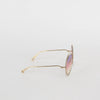 Chloe Carlina Sunglasses With Pink & Purple Lens