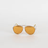 Chloe Romie Aviator Mirrored Sunglasses