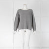 Le Tricot Perugia Grey Round Neck Jumper