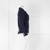 Smythe Navy Blue Gold Button Fitted Jacket