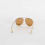 Chloe Romie Aviator Mirrored Sunglasses