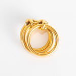 Annoushka 14ct Gold Tri Knuckle Ring