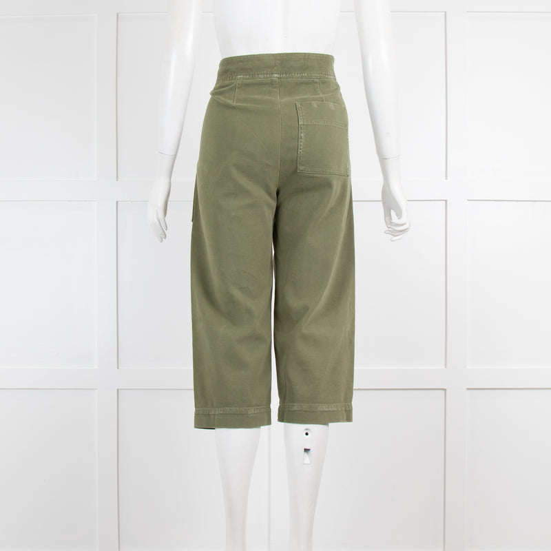 James Perse Khaki Crop Trouser