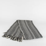 Missoni Black And White Knit Scarf