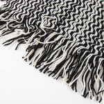 Missoni Black And White Knit Scarf