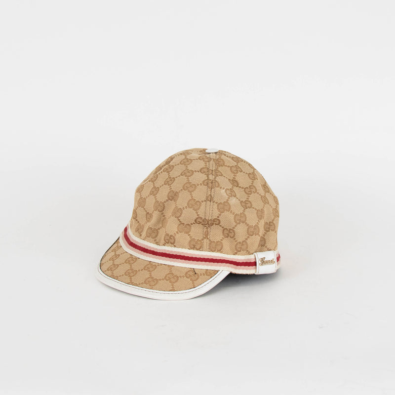 Gucci Beige GG Fabric Cap