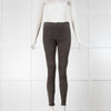 Vince Grey Suede Leggings