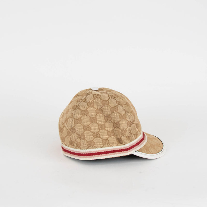 Gucci Beige GG Fabric Cap