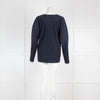 Issey Miyake Pale Navy Pleated Top