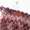 Missoni Mohair Mix Purple Zig Zag Wrap