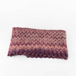 Missoni Mohair Mix Purple Zig Zag Wrap