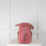 Loewe Pink Grained Leather Shoulder Bag