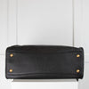 Prada Black Grainy Leather Tote Bag