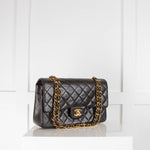 Chanel Medium Classic Double Flap Black Bag