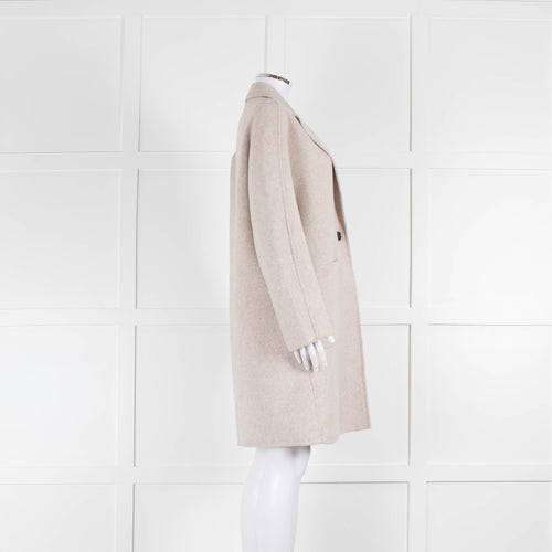 Rails Double Faced Oatmeal Wool Mix Coat