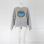 Zadig & Voltaire Grey Upper Happy Sweatshirt