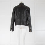 Rino & Pelle Black Leather Jacket