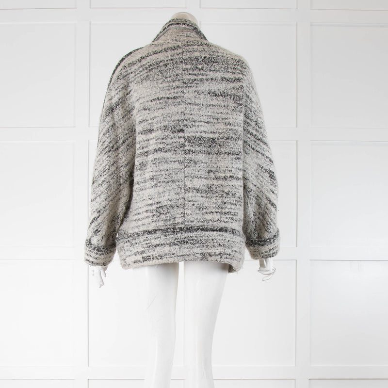 Isabel Marant Grey Flecked Wool Jacket