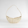 NEOUS Orion Cream Pleated Leather Bag