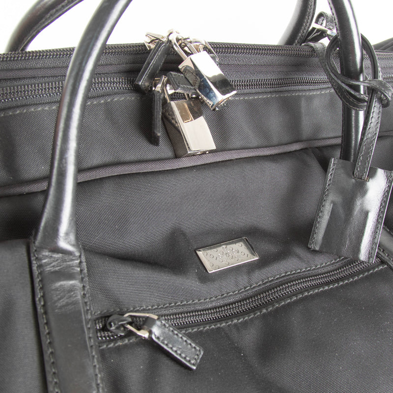 Gucci Black Nylon Suit Carrier/Case Luggage