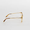 Victoria Beckham Tortoise Shell Flat Top Fine Optical