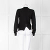 Hodakova Black Wool Raw Edge Cardigan