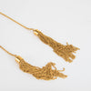 Victoria Beckham Gold Chain Tassel Necklace