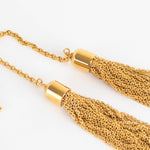 Victoria Beckham Gold Chain Tassel Necklace