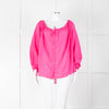 Luisa Spagnoli Pink Fine Cotton Over Sized Blouse