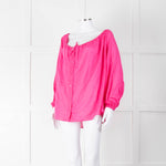 Luisa Spagnoli Pink Fine Cotton Over Sized Blouse