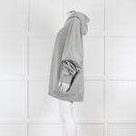 Raey Batwing Grey Oversized Hoodie