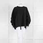 Re/Done x Hanes Black Sweatshirt