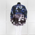 McQ Blue Floral Shell Jacket